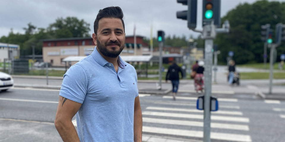 Farshad Farhat är ITS-ansvarig på Saferoad Sverige