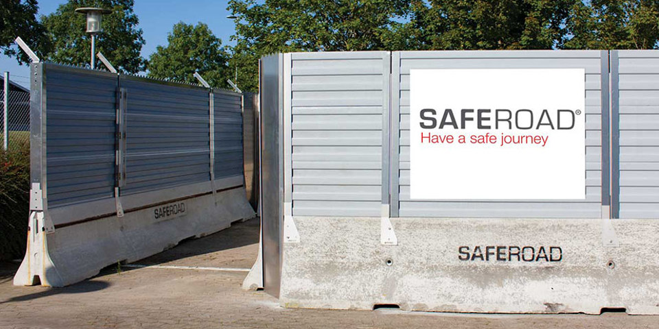 Krocktestad barriär/bullerabsorbent enligt 1317 - T3W2/N2W3