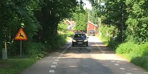 Bygdeväg skapar en bättre trafikmiljö för fotgängare och cyklister