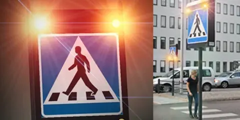 Förstärkta övergångsställen